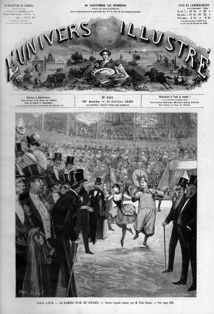 Lørdag aften i cirkus i Paris af French School