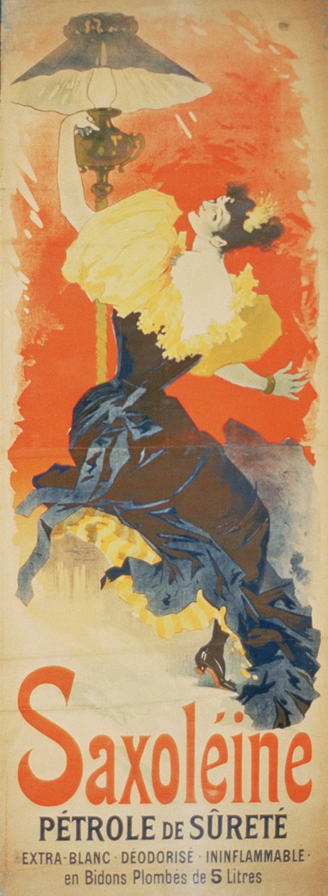 Saxolein sikkerhedslampeolie, 1890