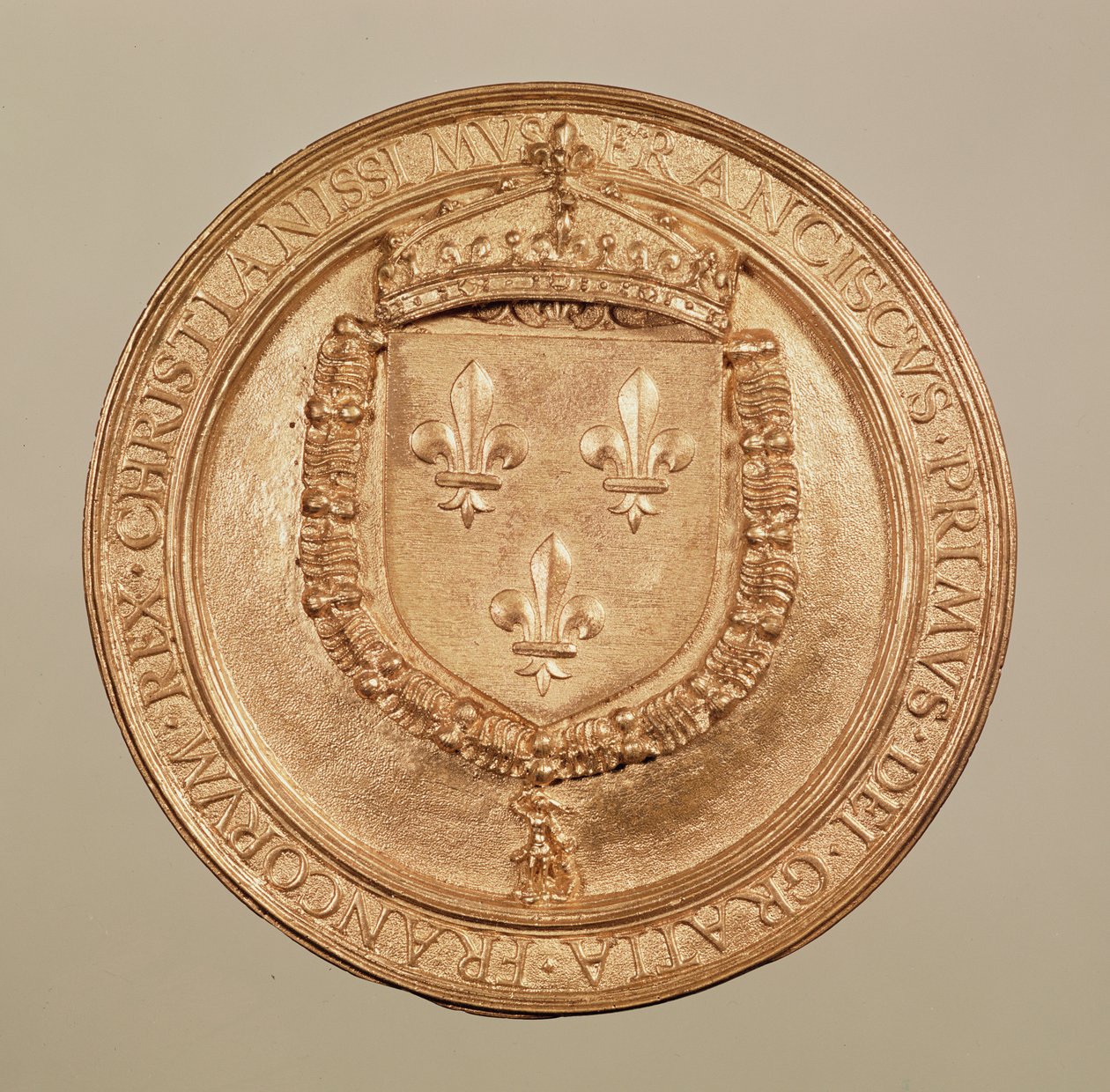 Segl fra Francois I (1494-1547) (metal) af French School
