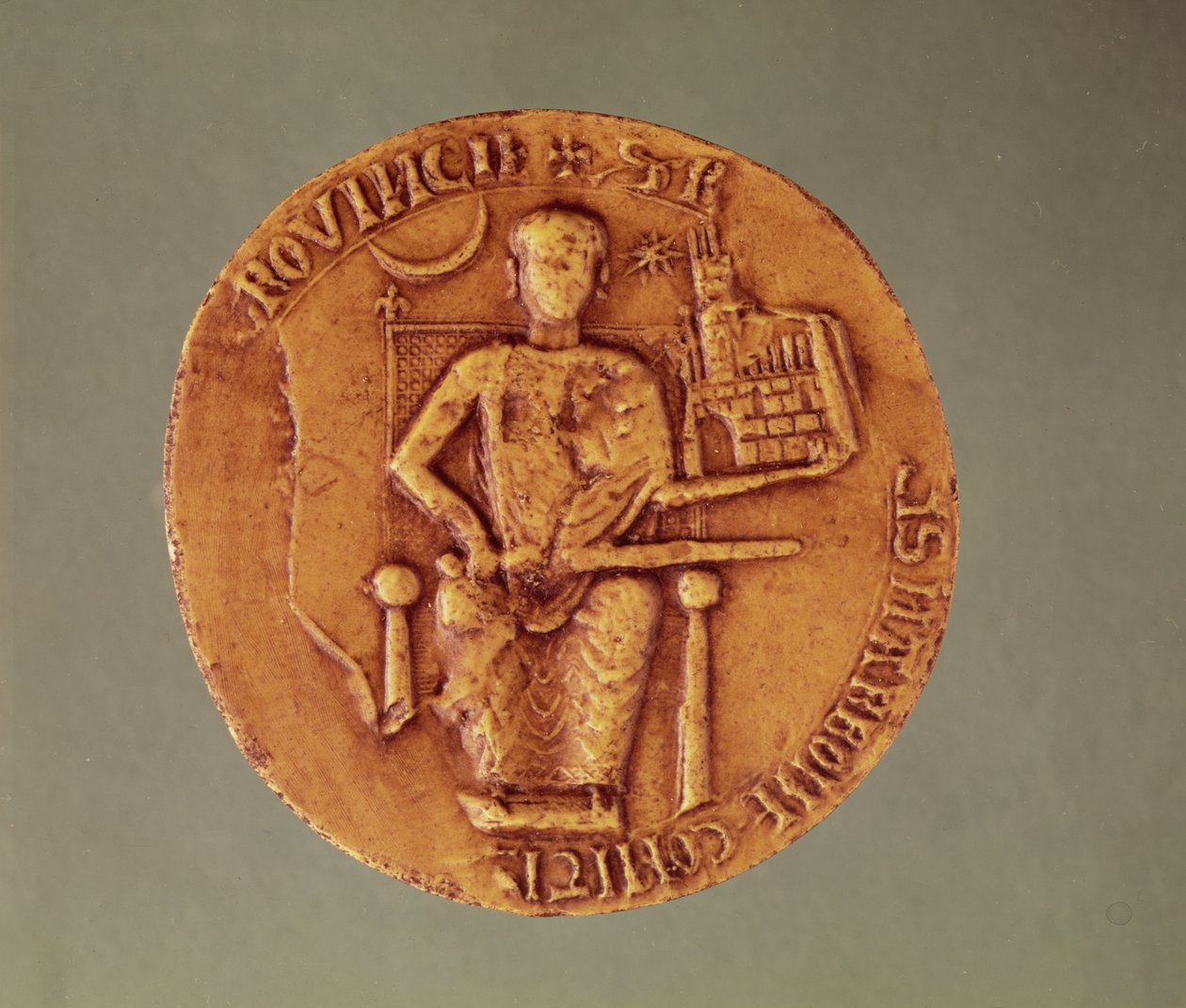 Segl af Raymond VI (1156-1222) Greve af Toulouse, 1204 af French School