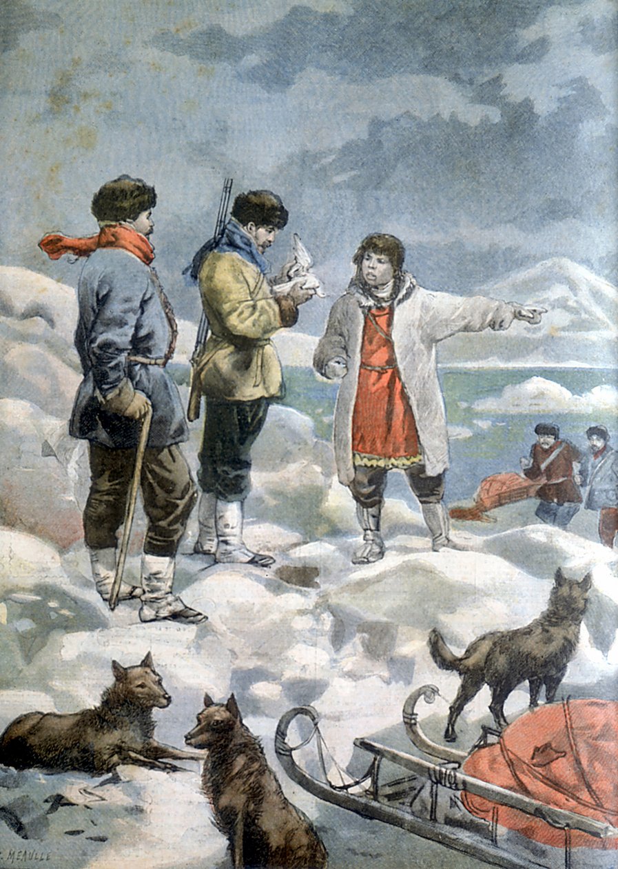 Søg efter Andree-ekspeditionen fra 1897, som forsøgte at nå Nordpolen med ballon af French School