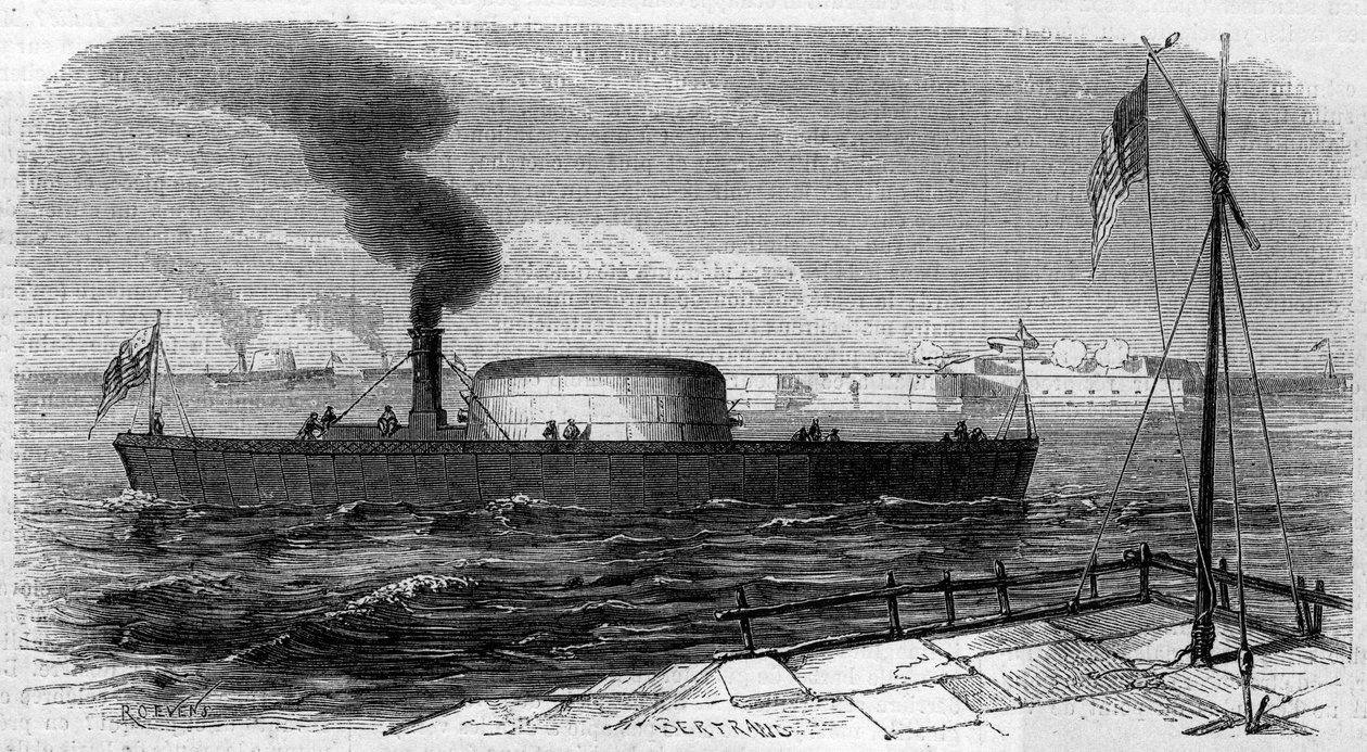 Løsrivelseskrig (1861 - 1865) eller amerikansk borgerkrig af French School