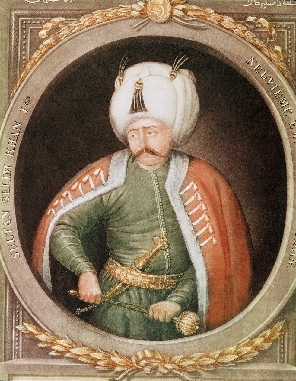 Selim I (1466-1520) kaldte Yavuz den Grimme, Sultan 1512-20 af French School