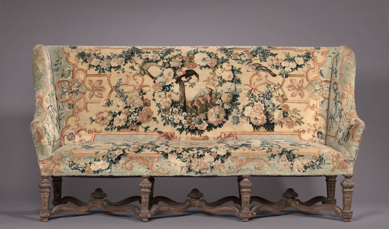 Sofa, fabrikant Savonnerie Factory, før 1717 af French School