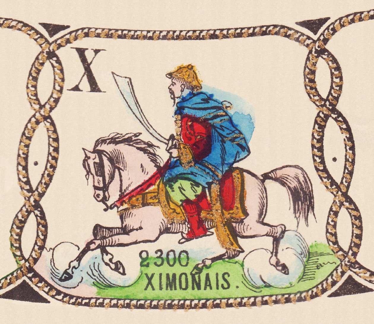 Simonais, omkring 1860 (tryk) af French School