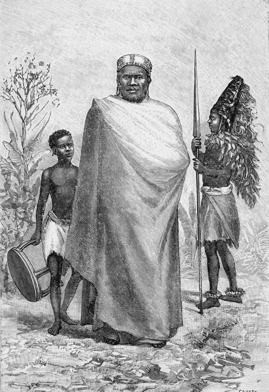 Sina, Sultan af Kibosho og en kriger af French School