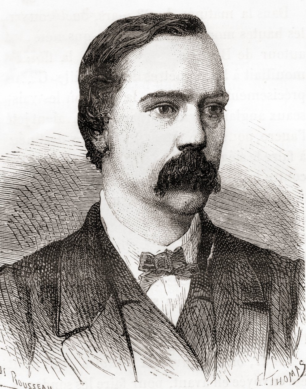 Sir Charles Tilston Bright, fra Les Merveilles de la Science, udgivet ca. 1870 (kobberstik) af French School
