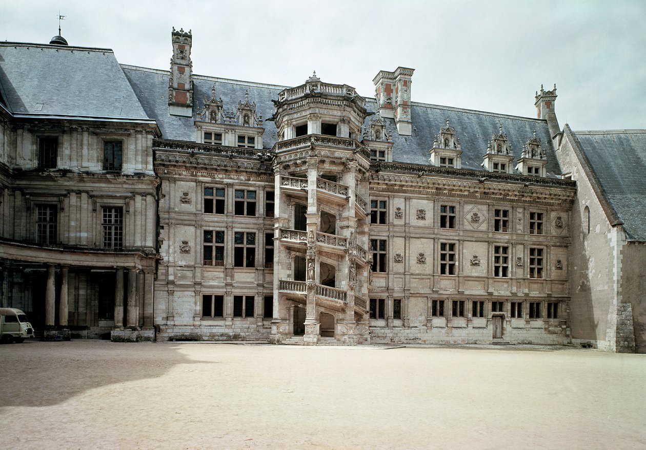 Sydøstfacade af Francois I-fløjen af French School