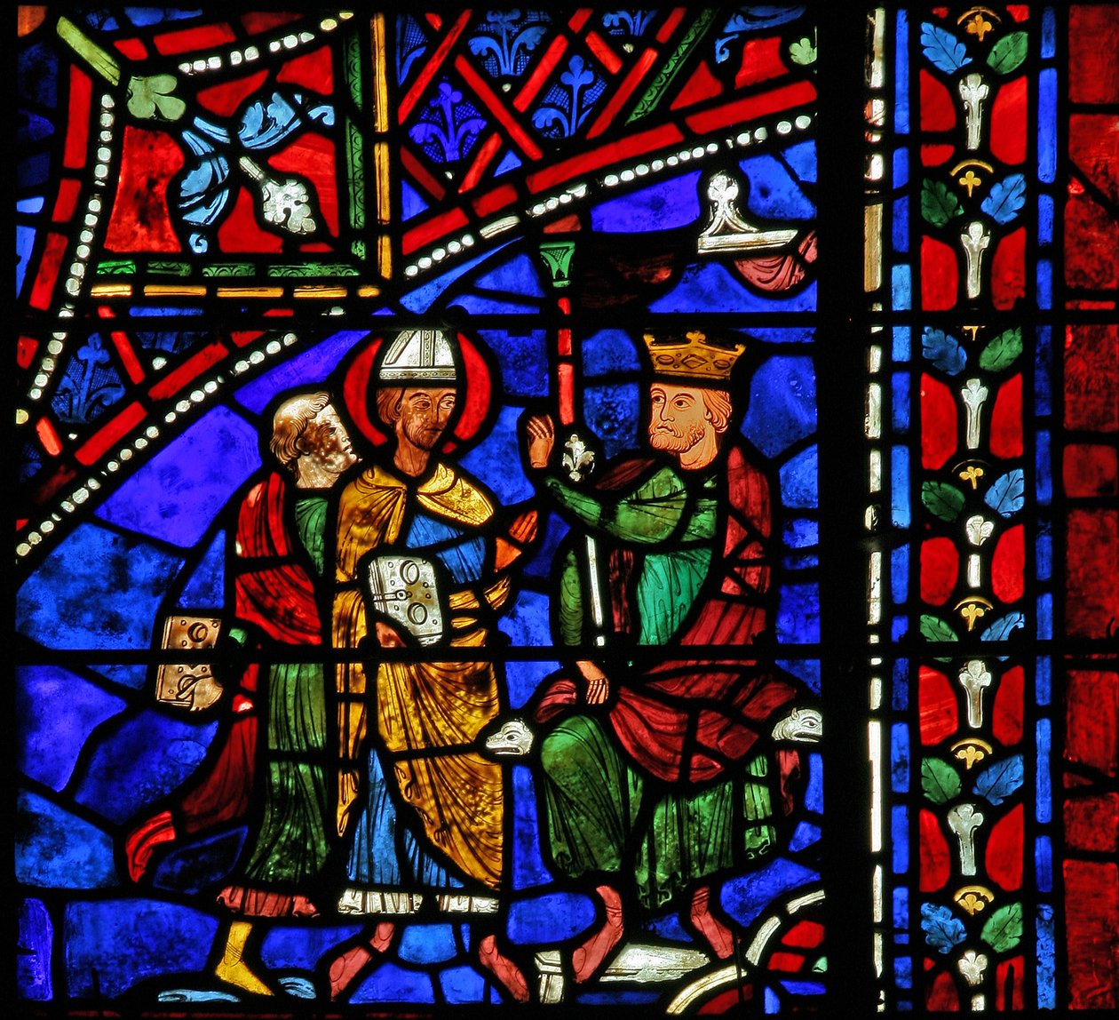 St. Apollinaire: foran en dommer (w36) af French School
