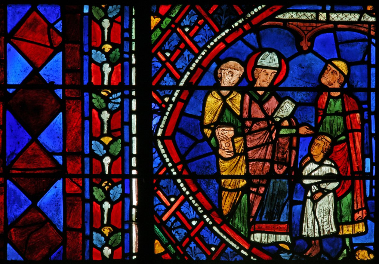 St. Apollinaire: helbreder et barn (w36) af French School