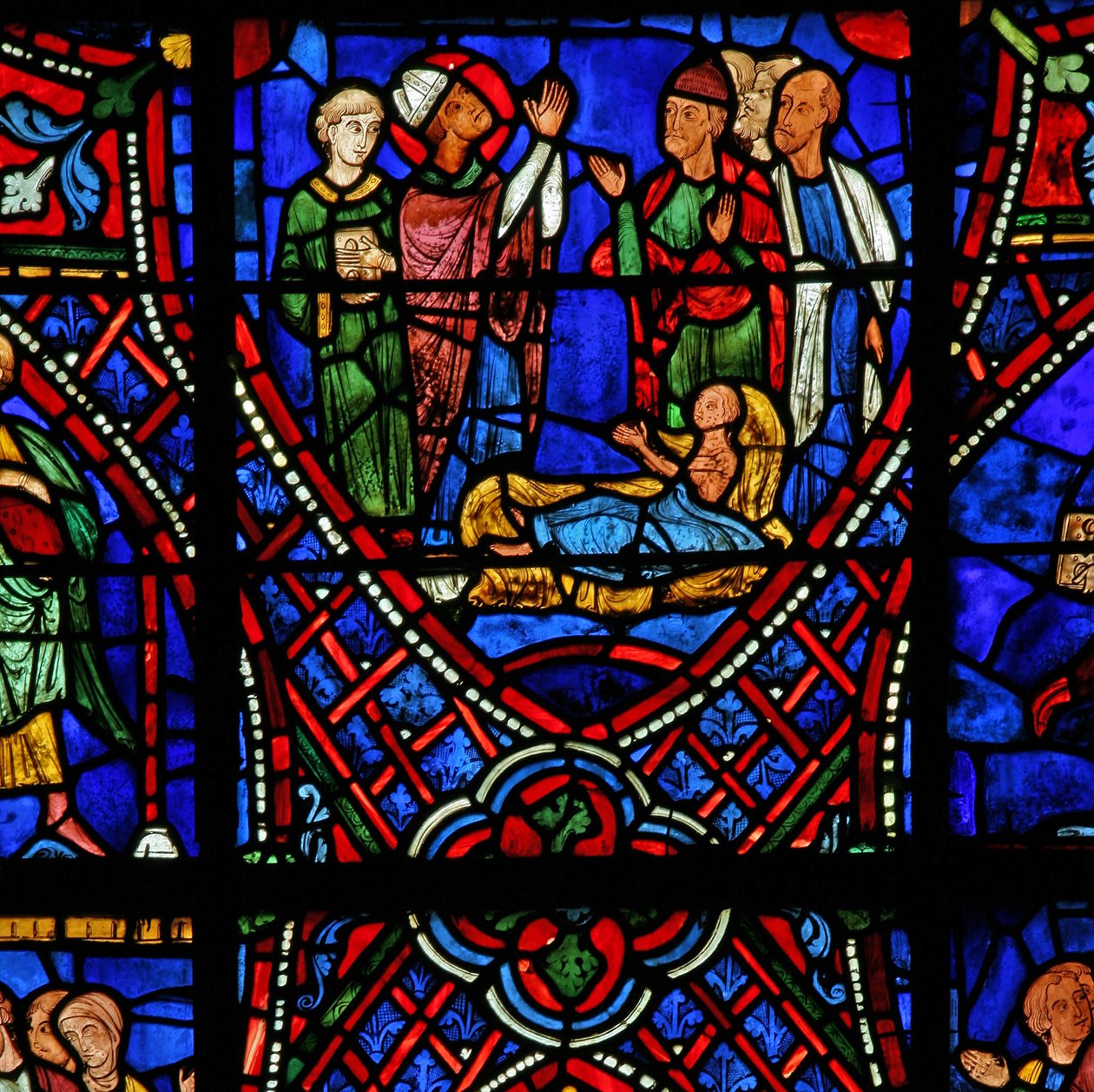 St. Apollinaire: genopliver Rufus barn (w36) af French School