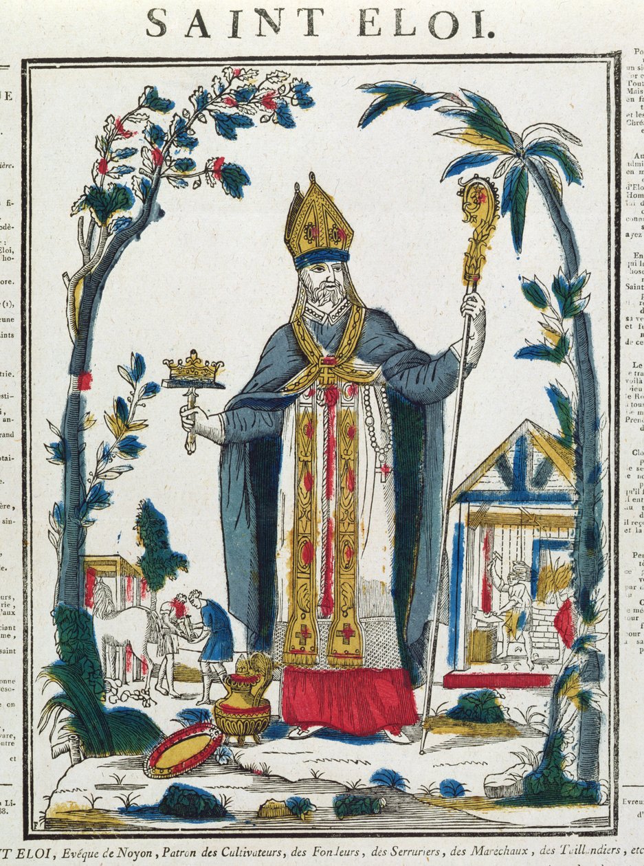 St. Eloi (ca. 588-660) af French School