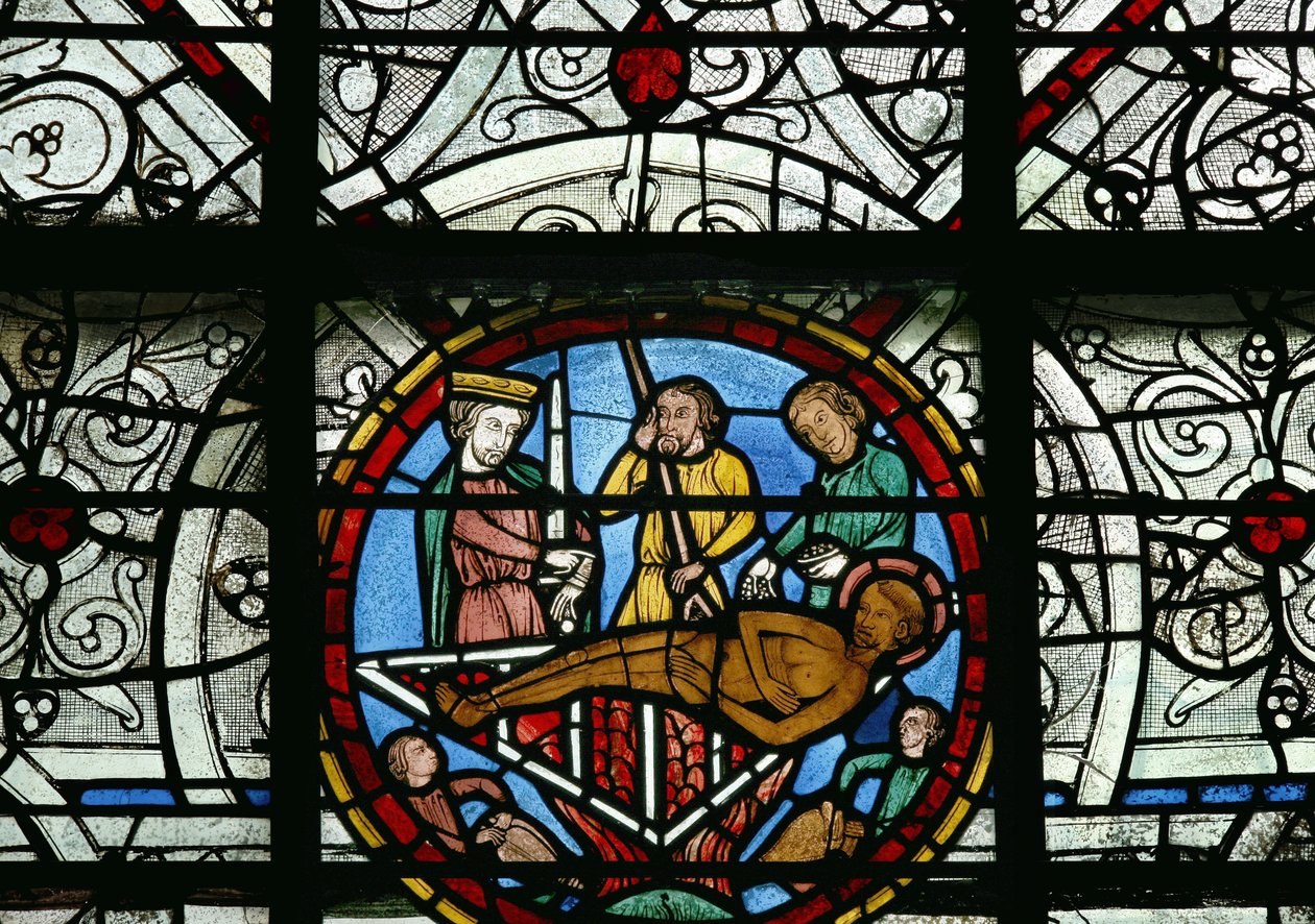 St. Laurence på grillen af French School