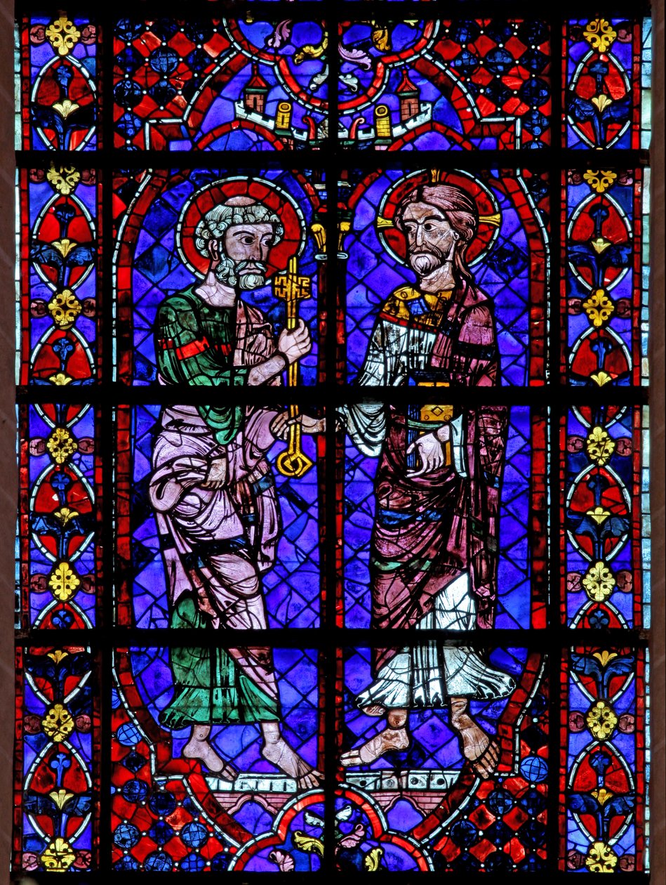 Sankt Peter - modtagelse af nøglerne (w105) af French School