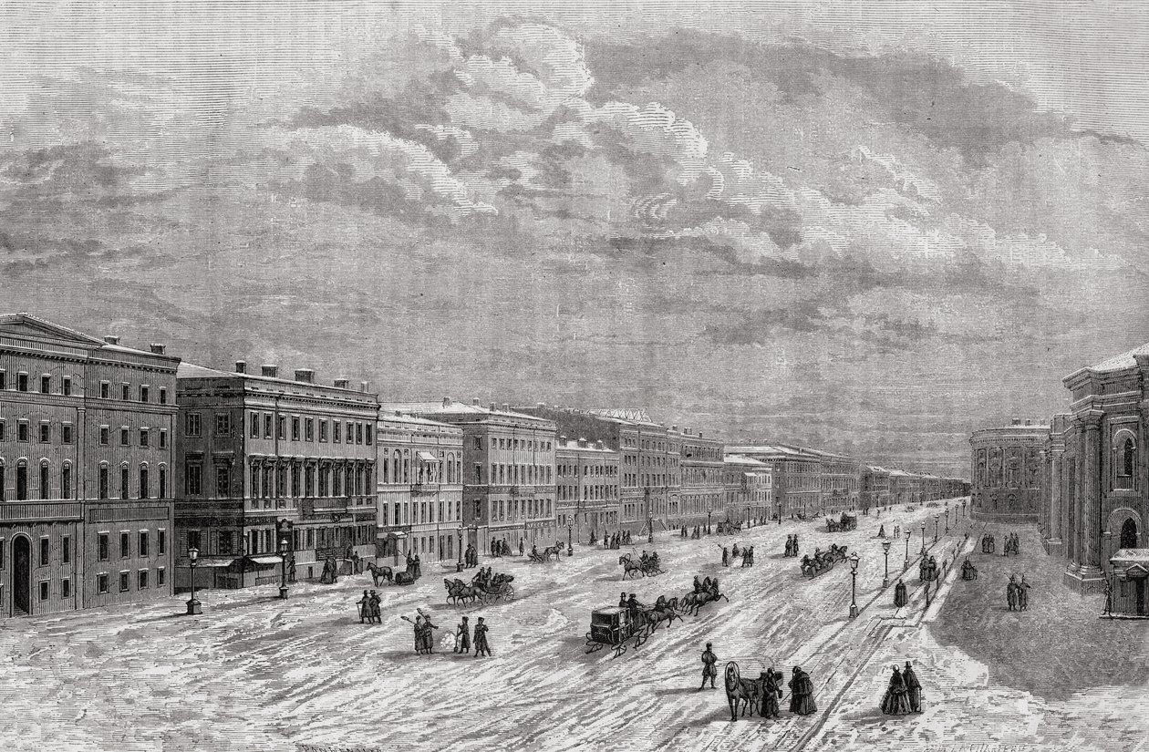 Petersborg, Rusland i 1794, fra 