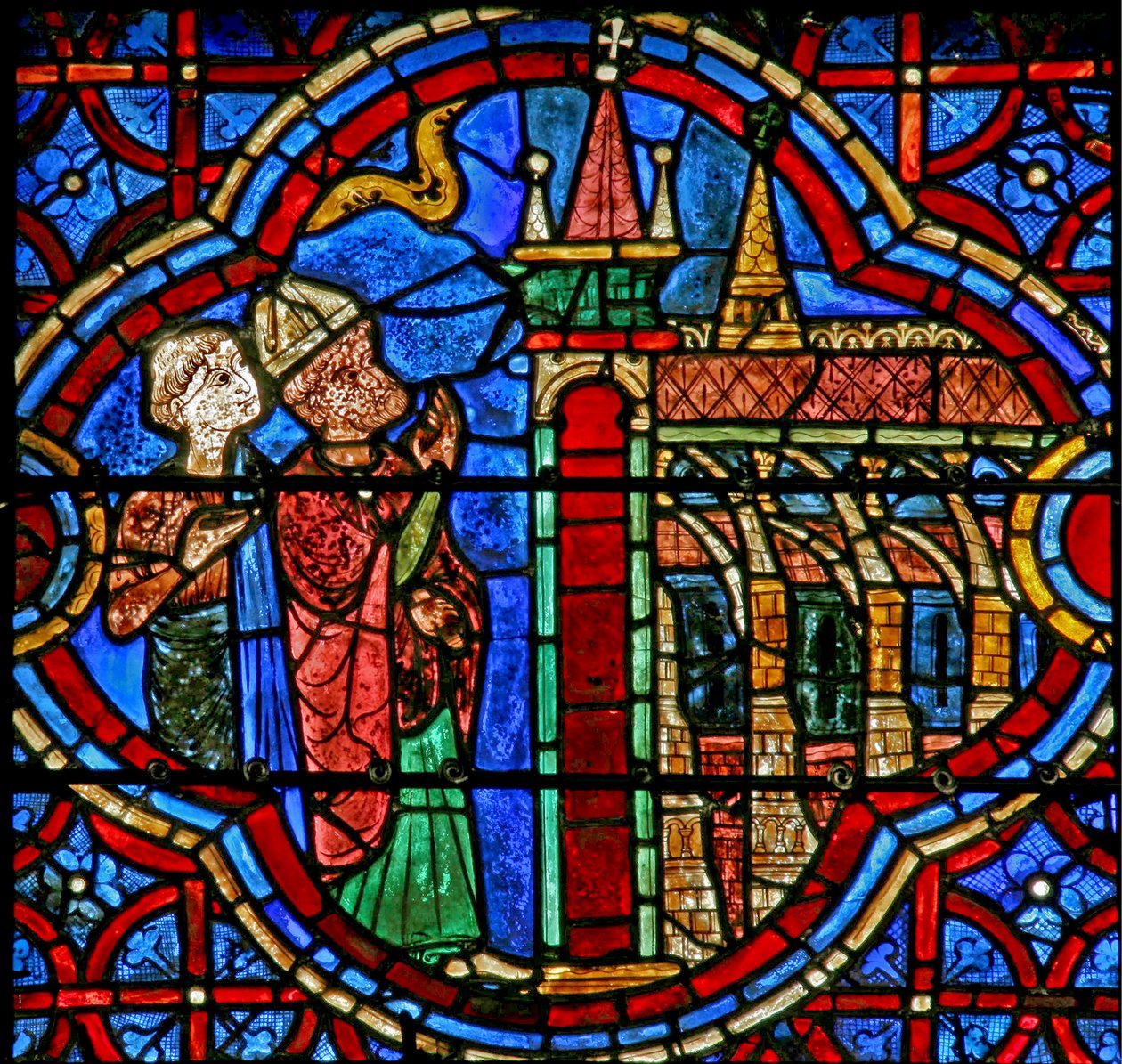 St Thomas - ved Canterbury katedral (w18) af French School