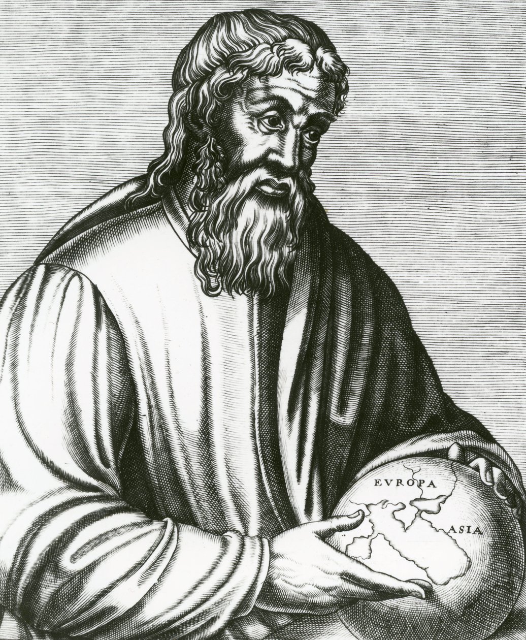 Geografen Strabo, 1500-tallet af French School