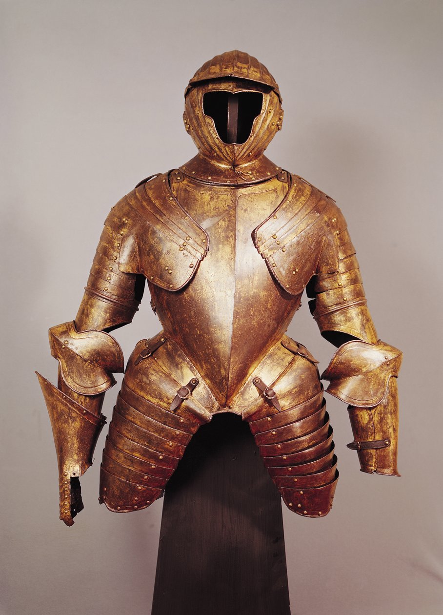 Rustning tilhører Charles de Lorraine (1554-1611) 16.-17. århundrede (metal) af French School