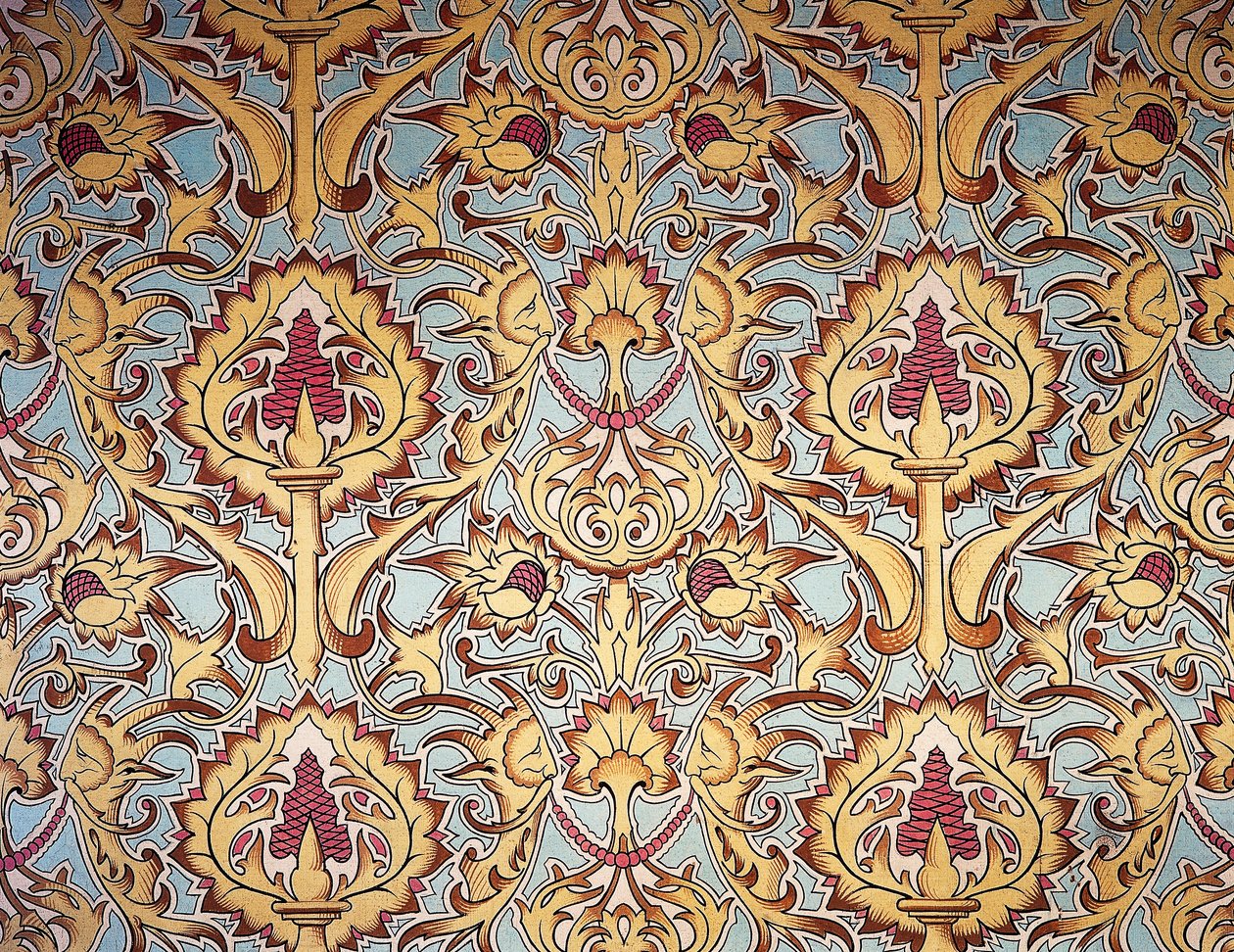 Tapet fra Grand salon af grevinde af Paris