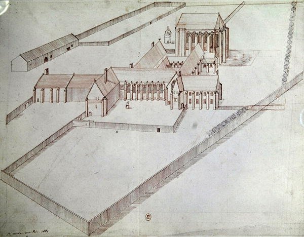 Klosteret Saint-Martin-aux-Bois af French School