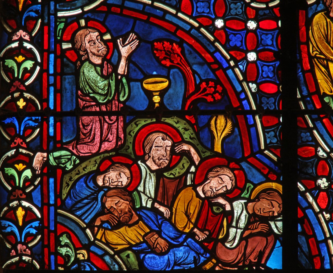 Kvalen i Getsemane Have (w0) af French School
