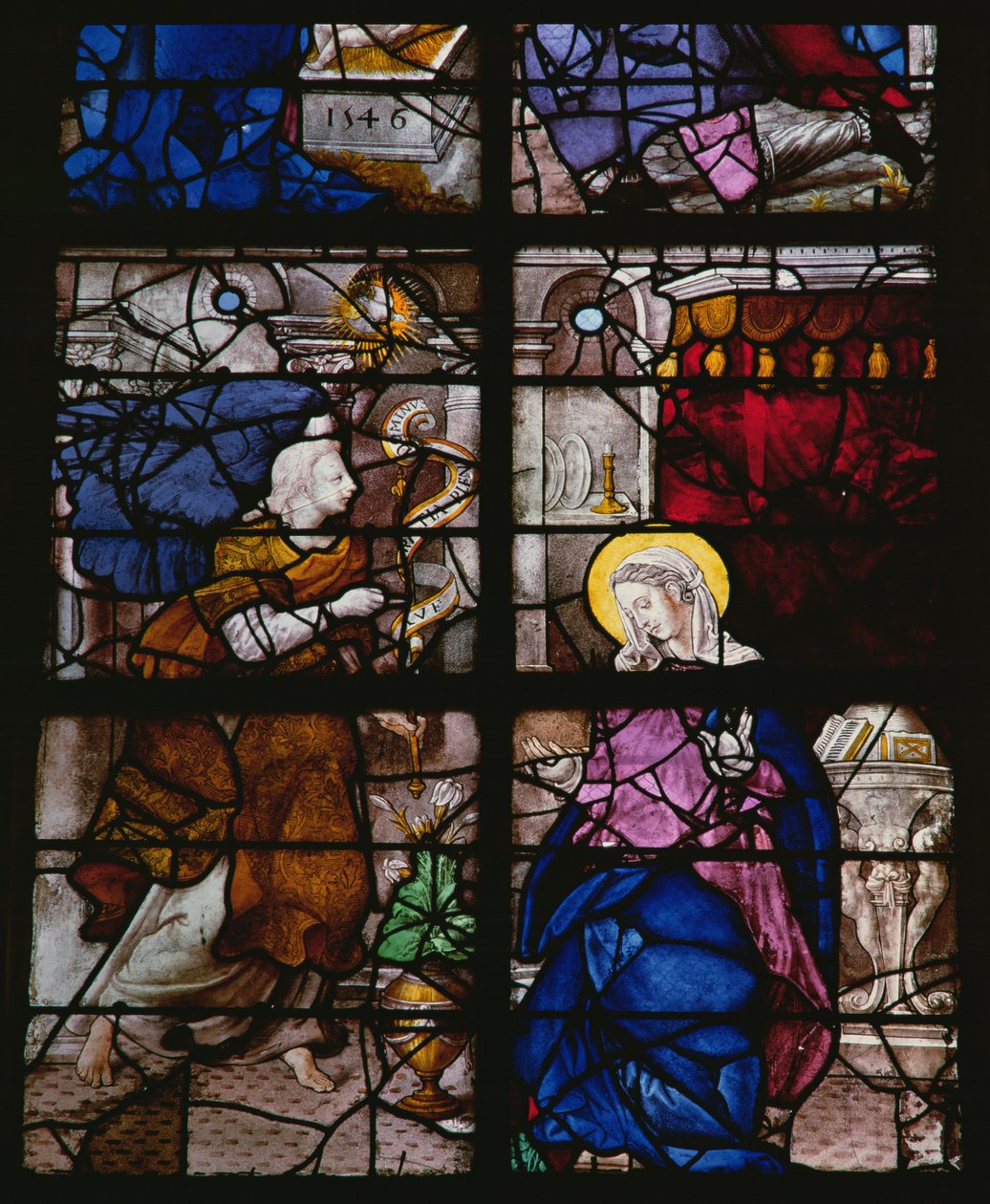 Bebudelsen, 1546 af French School