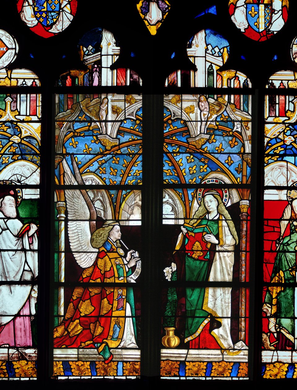 Bebudelsen, fra Jacques Coeur-kapellet, af French School