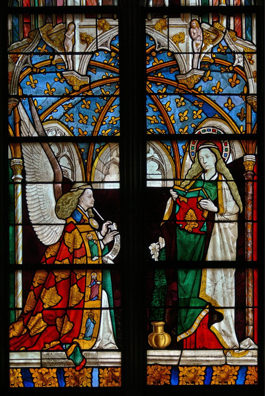 Bebudelsen, fra Jacques Coeur-kapellet af French School