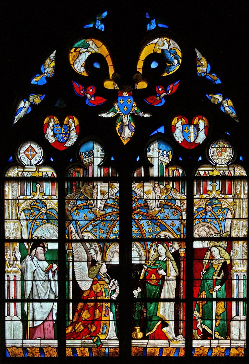 Bebudelsen, fra Jacques Coeur-kapellet af French School