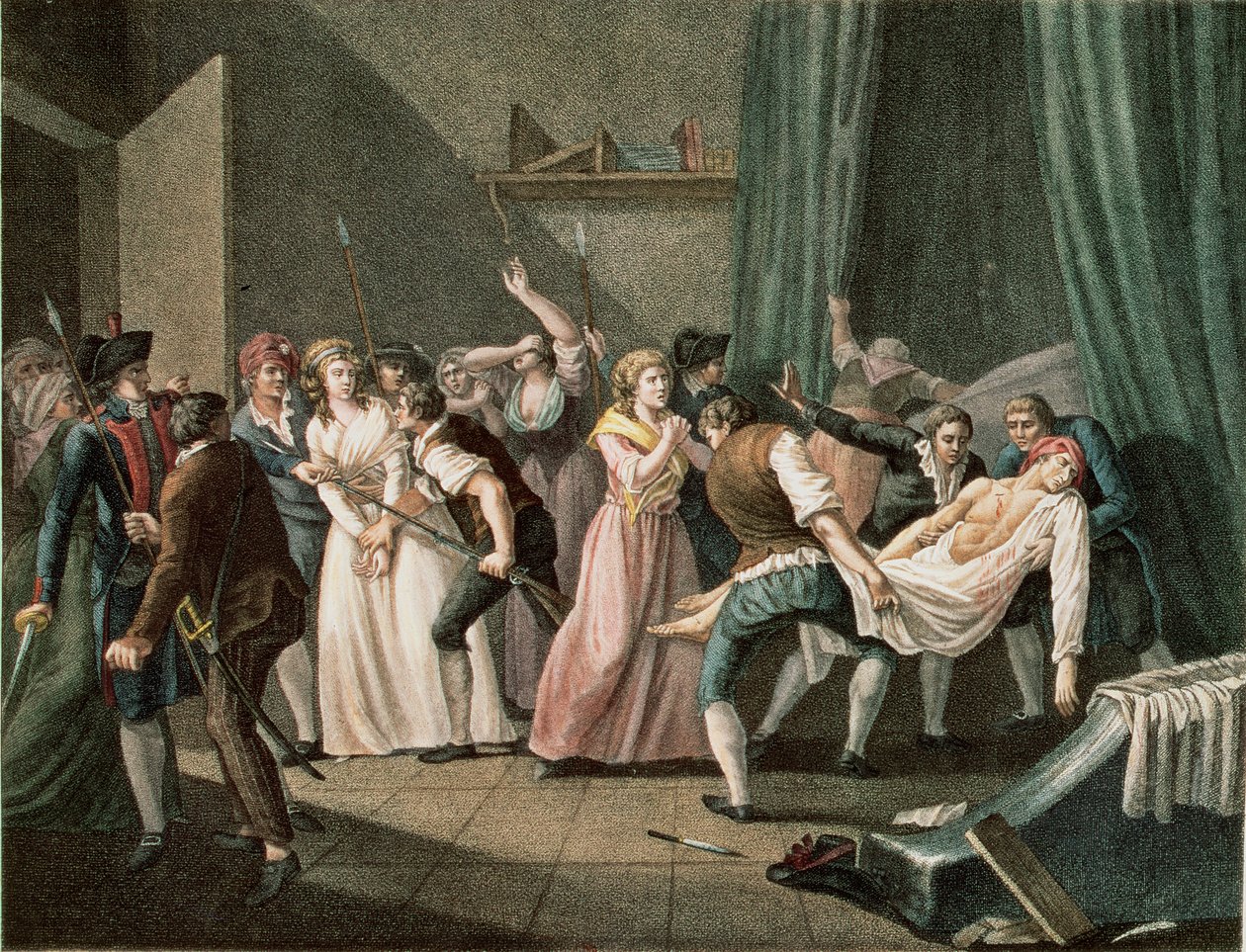 Mordet på Marat af French School
