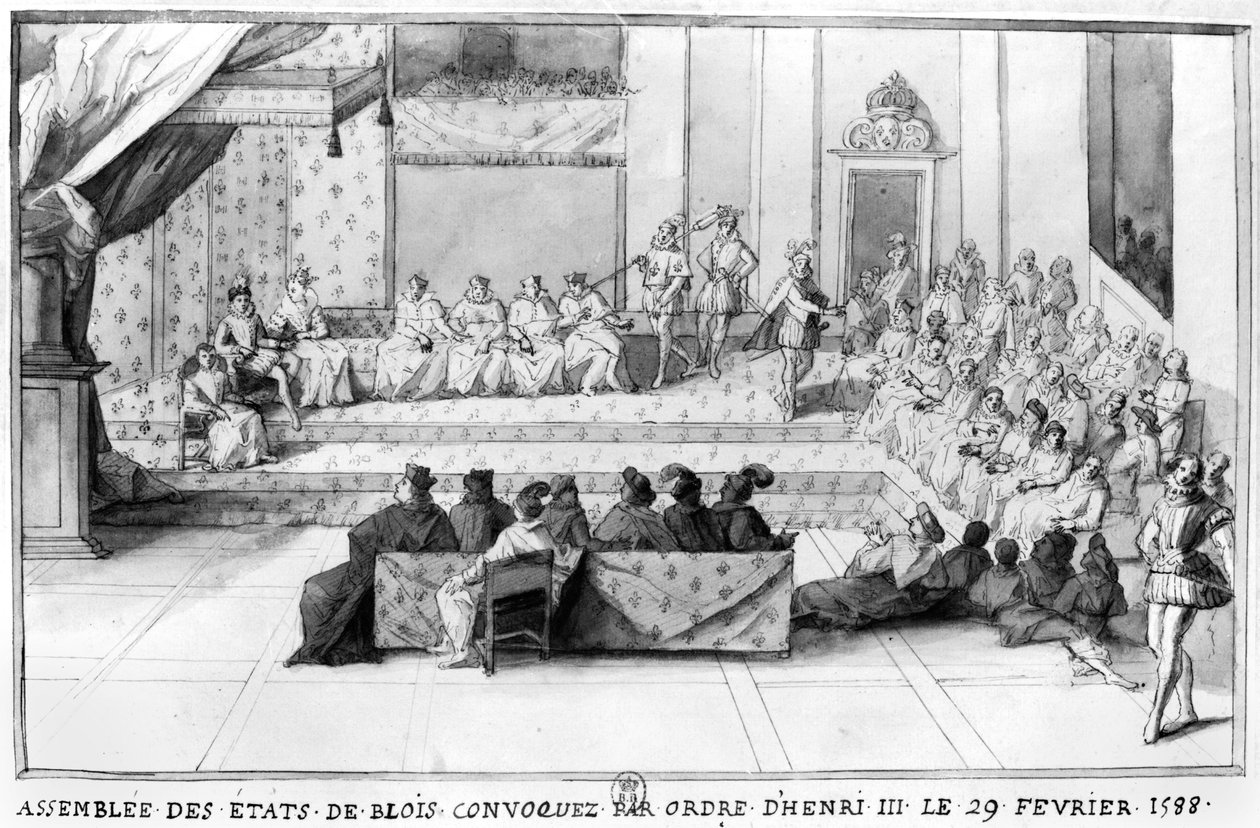 Stænderforsamlingen i Blois, der blev indkaldt den 29. februar 1588 af Henri III (1551-89), konge af Frankrig (1574-89), efter 1588 af French School