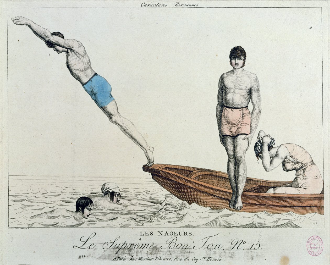 The Bathers, nr.15 fra Le Supreme Bon-Ton af French School