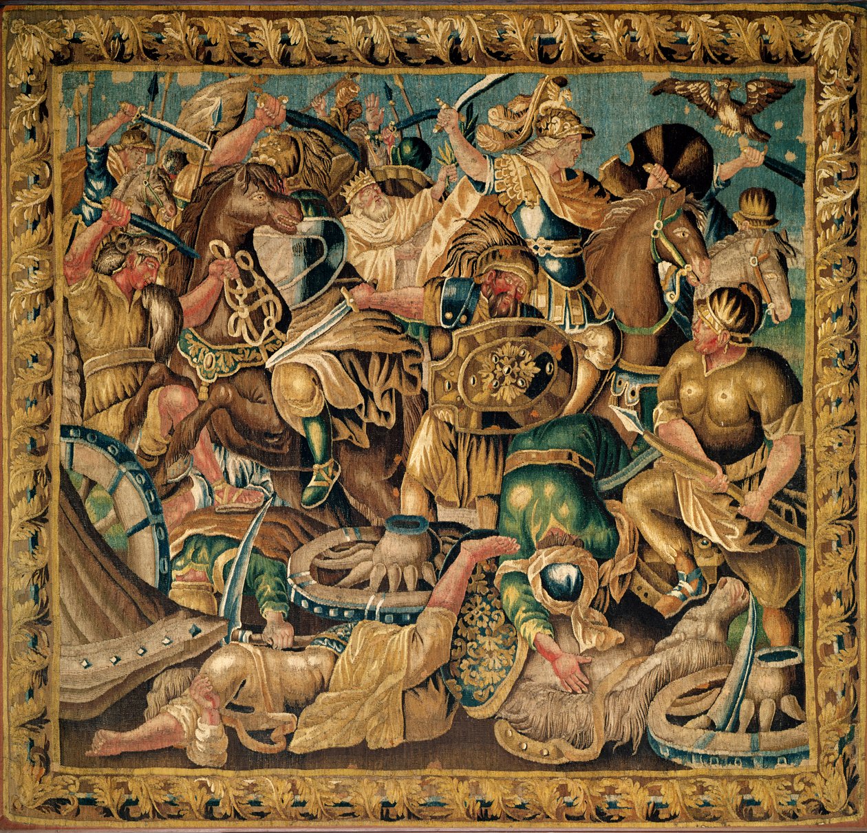 Slaget ved Arbelles i 333 f.Kr., Aubusson af French School