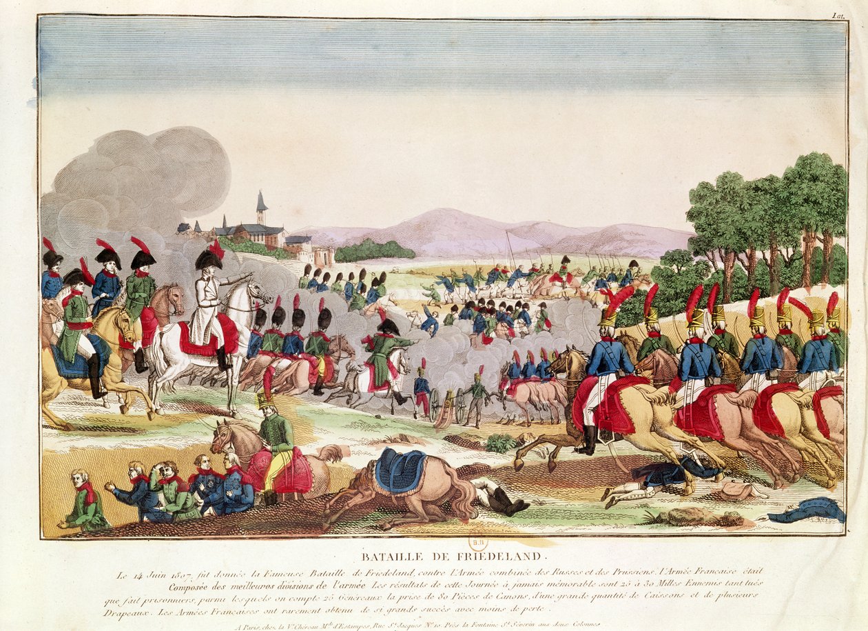 Slaget ved Friedland, 14. juni 1807 af French School