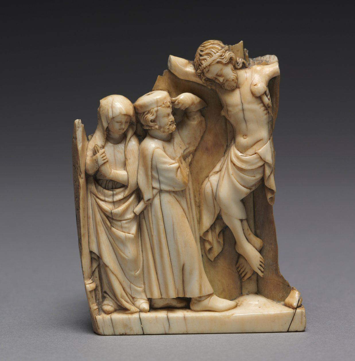 Korsfæstelsen, ca. 1290-1320 af French School