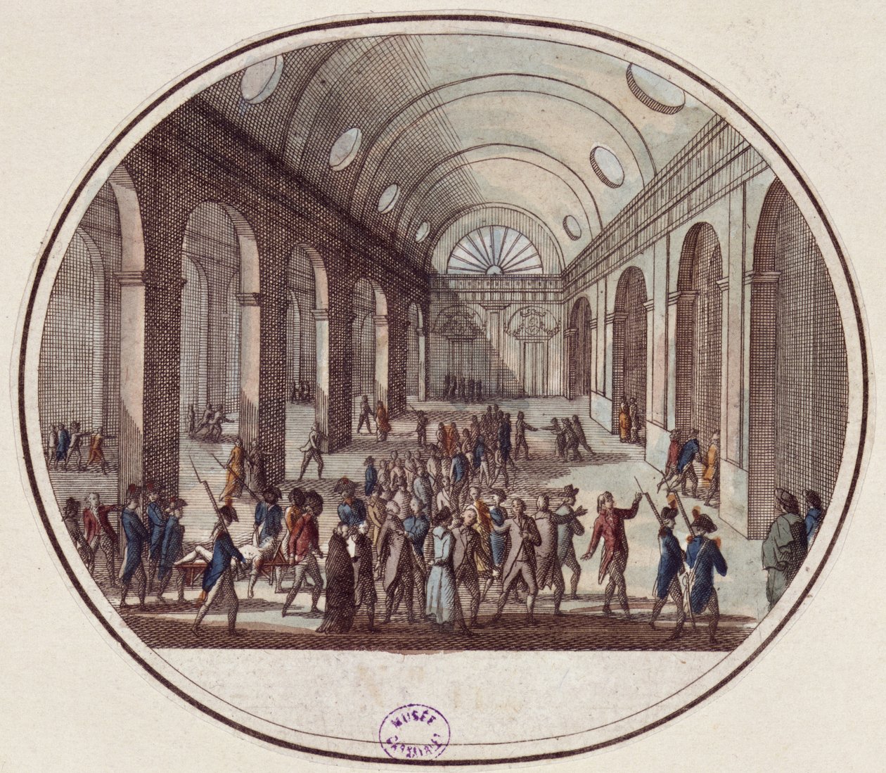 Enogtyve girondistiske deputeredes død, 31. oktober 1793 (10 Brumaire år 2) af French School