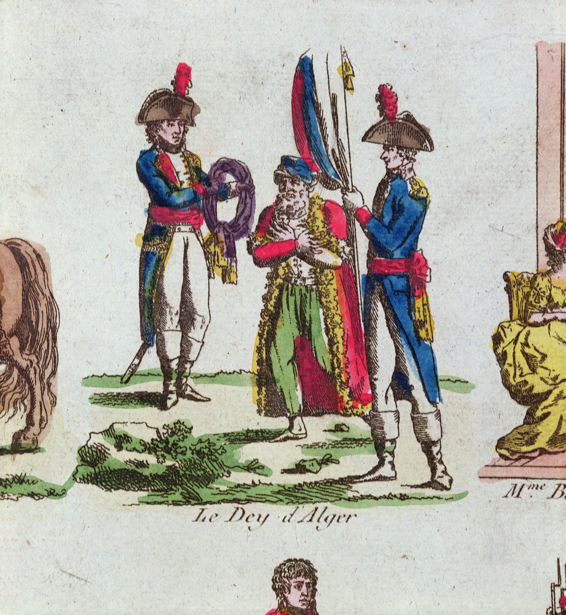 Dey of Algier, 1799 af French School