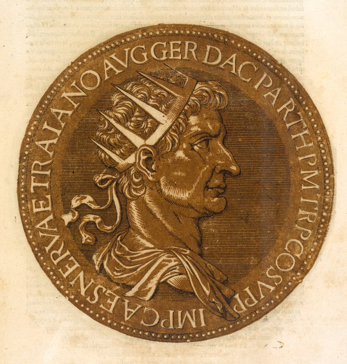 Kejser Trajan af French School
