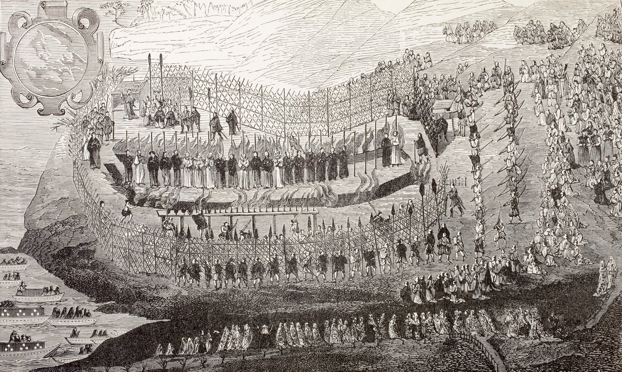Det store martyrium i Nagasaki, 1622, fra 