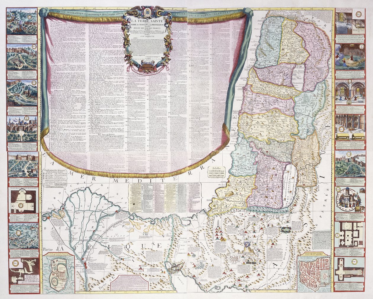 Det hellige land, ca. 1770 af French School