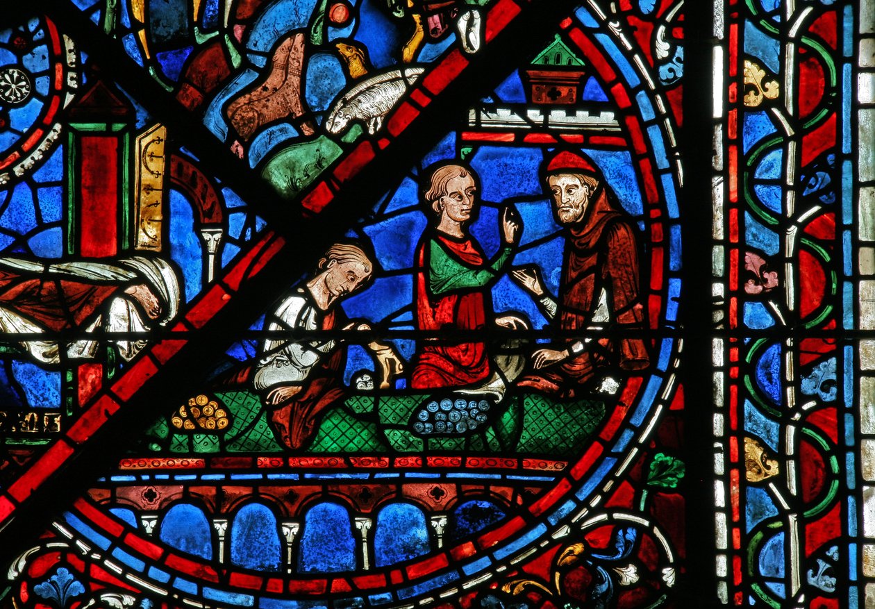 Joseph-vinduet: Pengevekslerne (w41) af French School