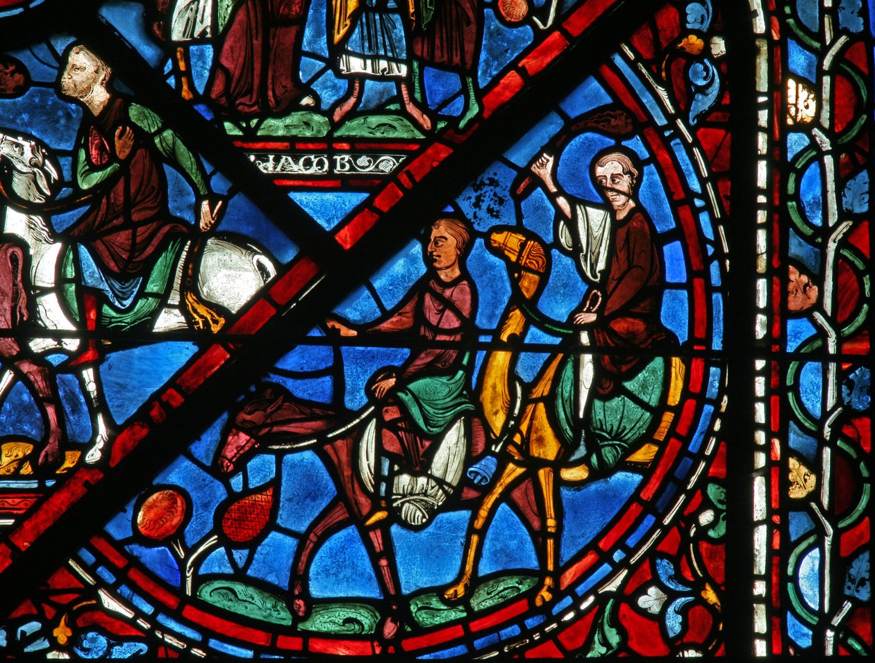 Josef-vinduet: hans brødre vender tilbage fra Egypten (w41) af French School