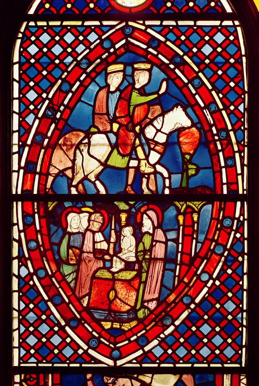 Magi, fra Saint-Germain-des-Pres eller Sainte-Chapelle af French School