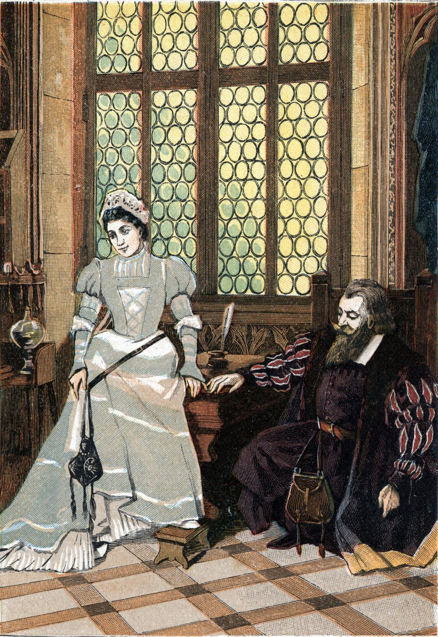 Mestersangerne i Nürnberg (Die Meistersinger von Nurnberg): Wagner Opera. ad 1890 af French School