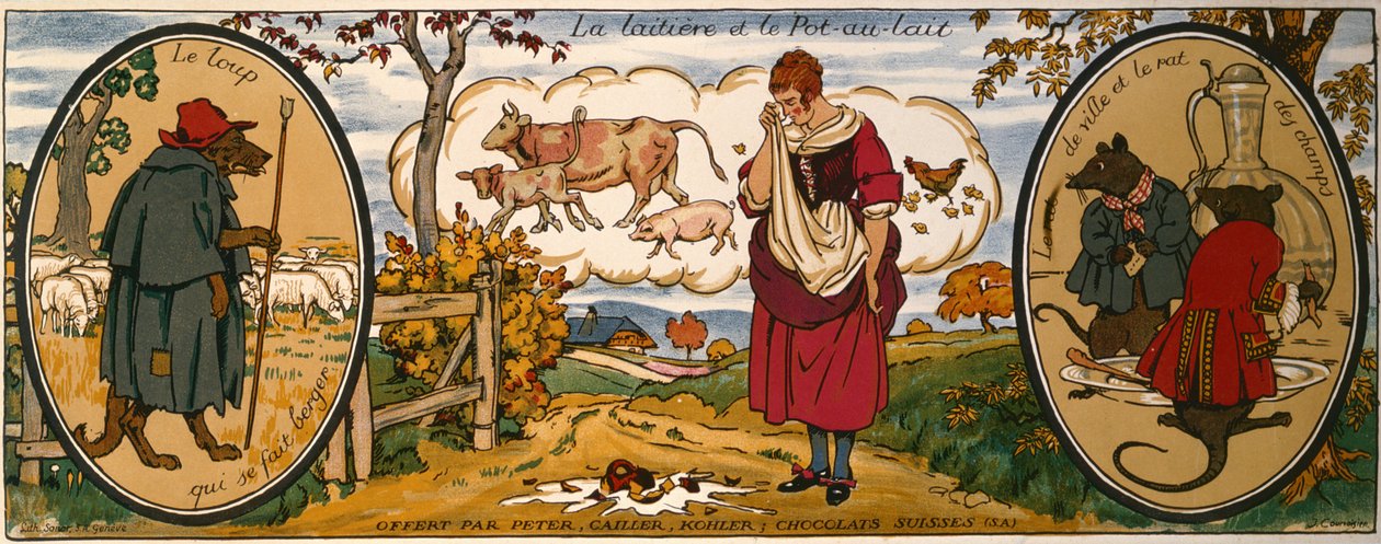 The Milkmaid and the Milk Can, fra 