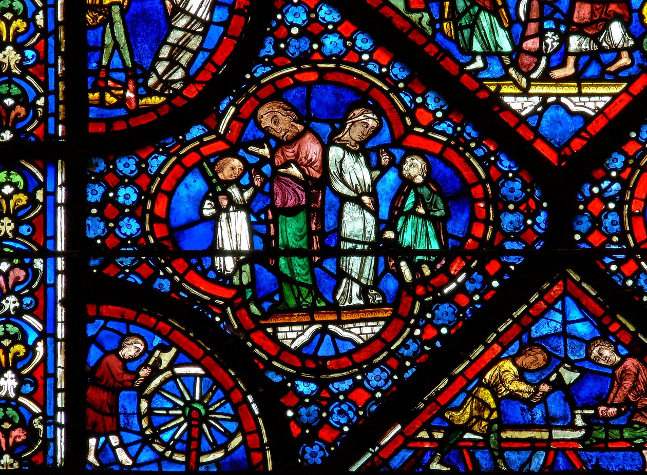 Noah-vinduet: et par nefilim (w47) af French School
