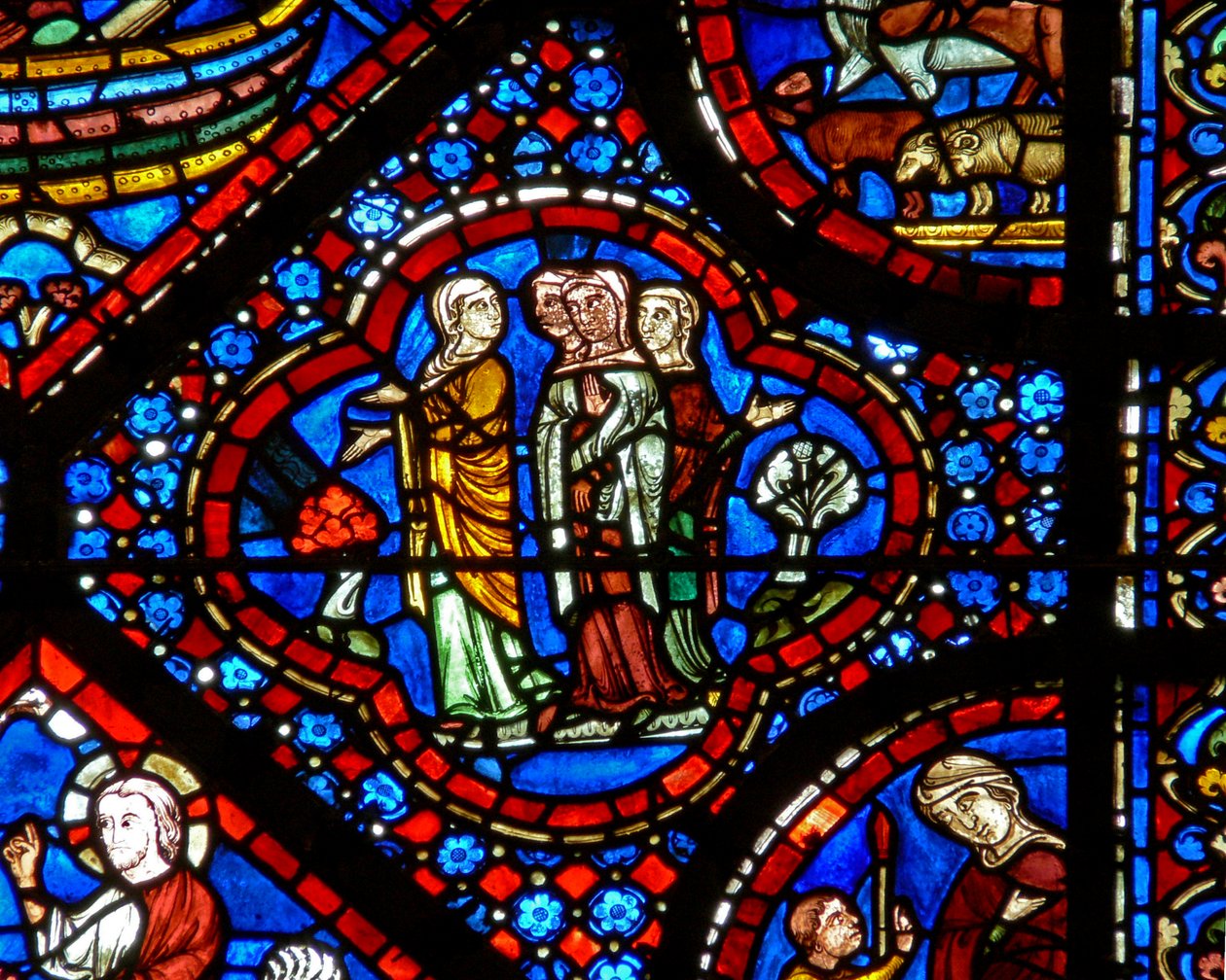 Noah-vinduet: Noas sønners hustruer (w47) af French School