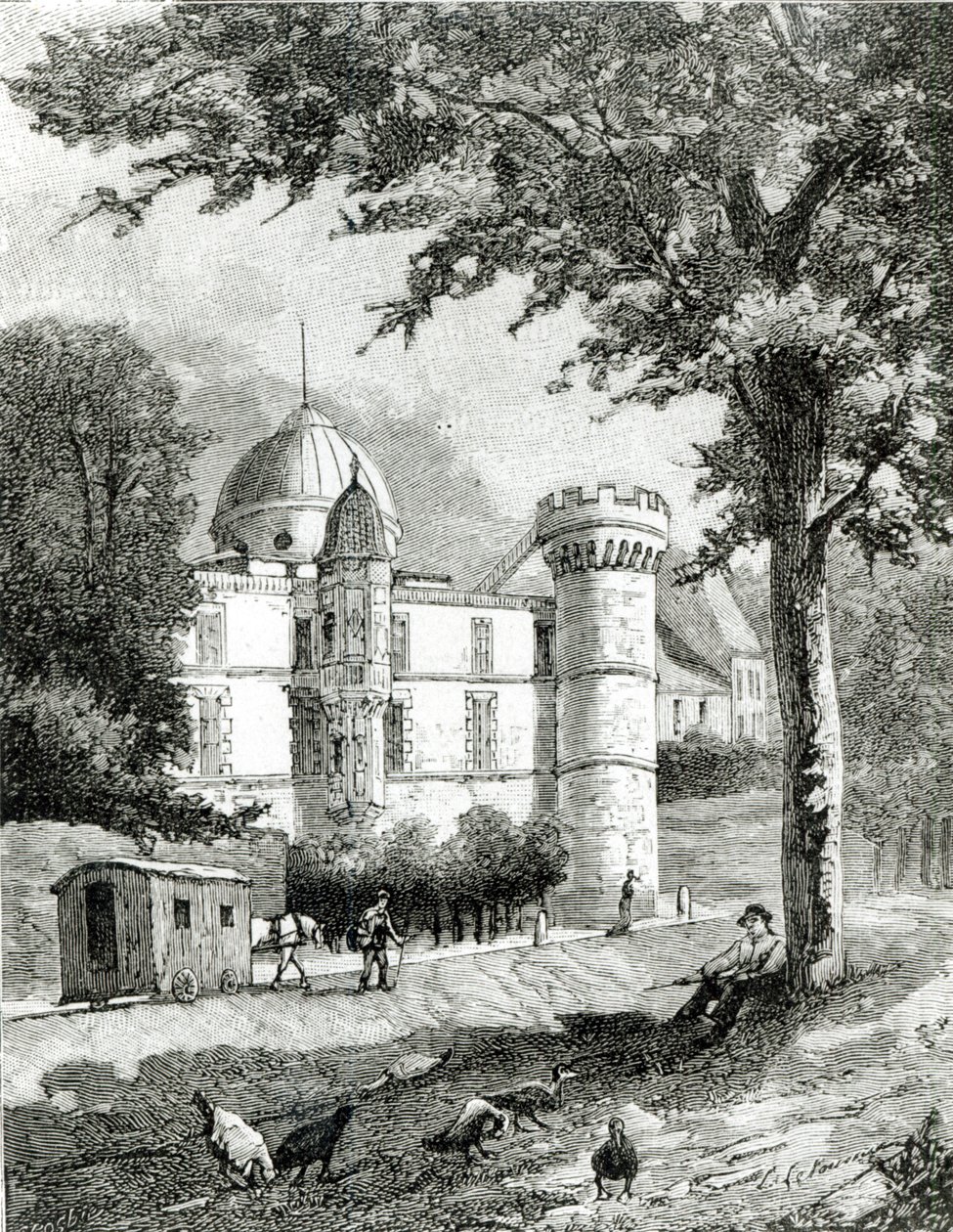 Camille Flammarions observatorium ved Juvisy af French School
