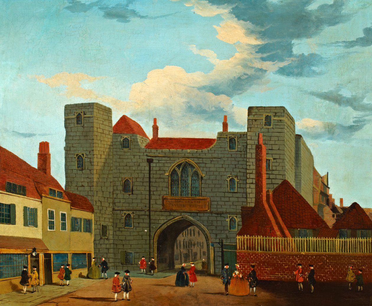 Den gamle Jerusalem Tavern af French School
