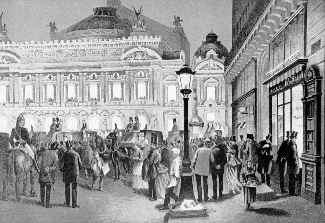 Operaen, Paris, 1875-80 af French School